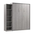 Lit escamotable Claremont Queen avec organisateur de garde-robe (85 po de largeur) par Bestar