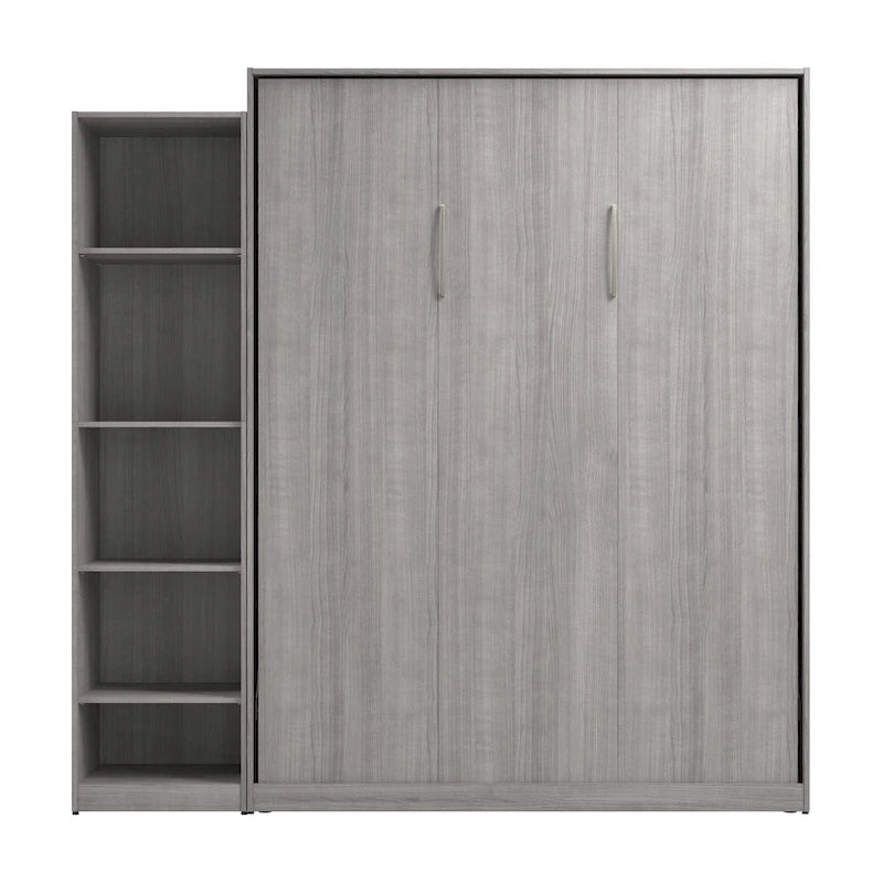 Lit escamotable Claremont Queen avec organisateur de garde-robe (85 po de largeur) par Bestar