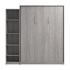 Lit escamotable Claremont Queen avec organisateur de garde-robe (85 po de largeur) par Bestar