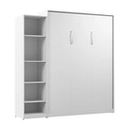 Lit escamotable Claremont Queen avec organisateur de garde-robe (85 po de largeur) par Bestar