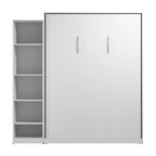 Lit escamotable Claremont Queen avec organisateur de garde-robe (85 po de largeur) par Bestar