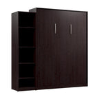 Lit escamotable Claremont Queen avec organisateur de garde-robe (85 po de largeur) par Bestar
