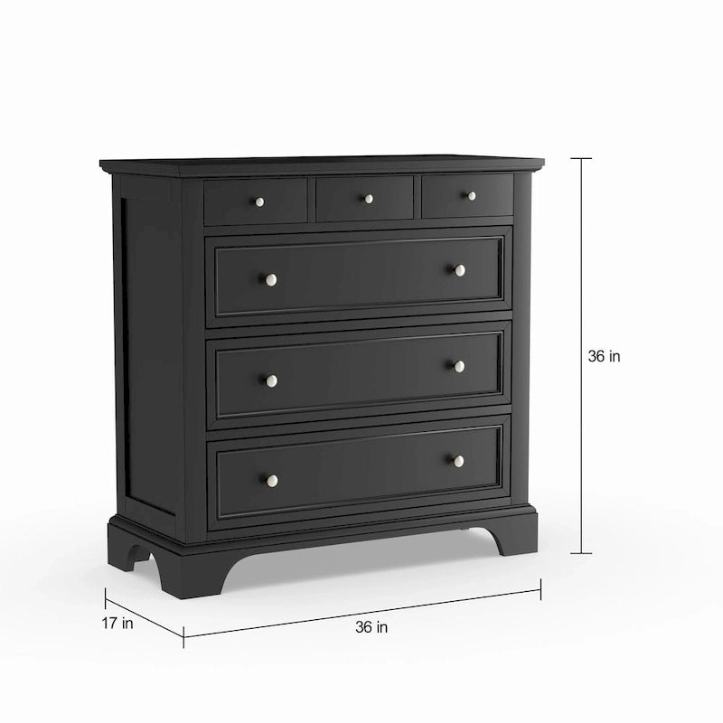 Ensemble de lit, de chevet et de commode 3 pièces Bedford Queen/Full par Homestyles