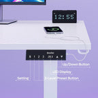 Bureau d'angle en forme de L de 63 pouces avec LED, pour le jeu, avec support de moniteur ergonomique