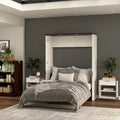 Lit escamotable complet Lumina 61W avec bureau de Bestar