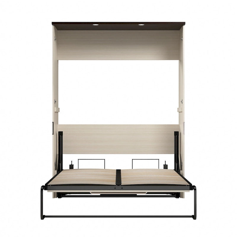 Lit escamotable complet Lumina 61W avec bureau de Bestar