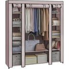 Armoire portable pour chambre à coucher - 11,81P x 46L x 63,78H