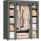 Armoire portable pour chambre à coucher - 11,81P x 46L x 63,78H