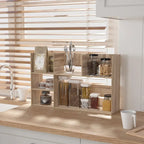 Étagère de rangement de bureau multi-compartiments pour la maison et la salle de bain