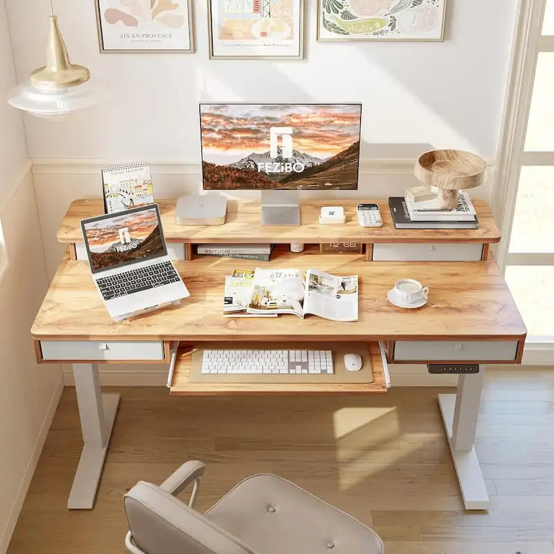 FEZIBO/Meubles de bureau à domicile/Bois/Bureaux
