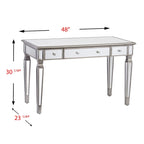 Bureau à miroirs Wheaton Glam
