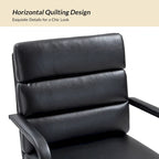 Fauteuil en similicuir moderne Task avec blocage de l'inclinaison et inclinaison centrale par