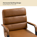 Fauteuil en similicuir moderne Task avec blocage de l'inclinaison et inclinaison centrale par
