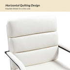 Fauteuil en similicuir moderne Task avec blocage de l'inclinaison et inclinaison centrale par