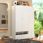 Armoire, Solution de rangement, Penderie modulable, Coiffeuse avec miroir