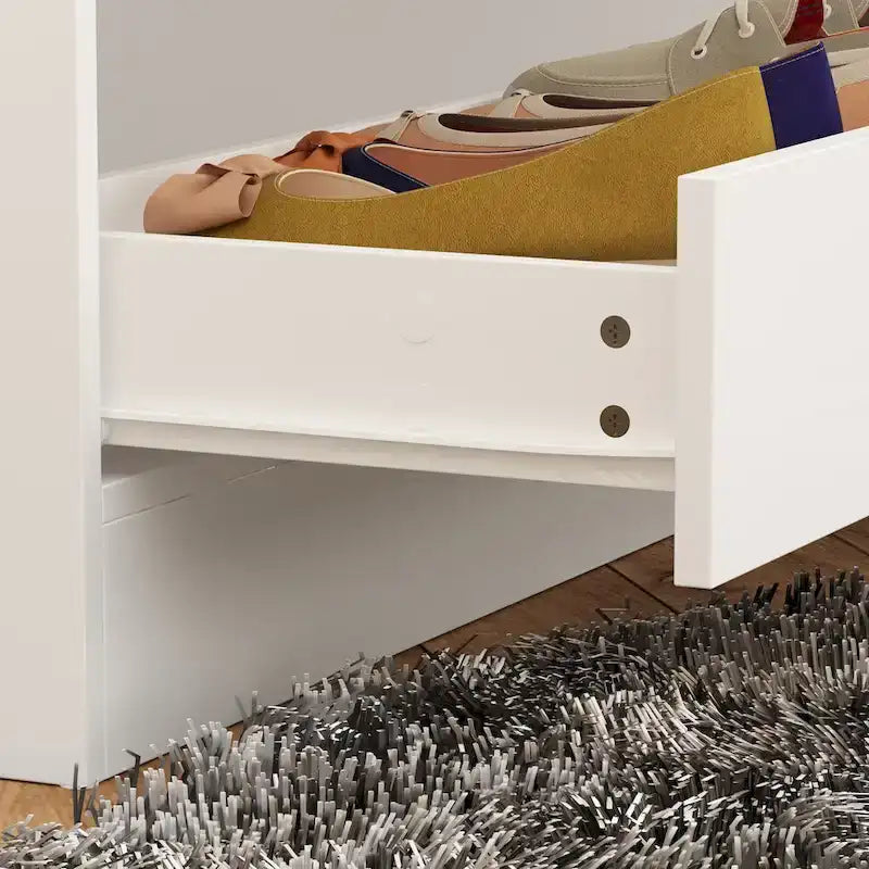 Armoire, Solution de rangement, Penderie modulable, Coiffeuse avec miroir
