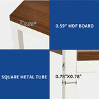 Banc d'entrée industriel Moasis avec portemanteau, Meuble d'entrée 5-en-1 avec rangement à chaussures