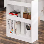 Famapy Hauteur - Bureau d'ordinateur réglable Bureau d'ordinateur Bureau debout: Bureau spacieux en forme de L, Armoires de rangement