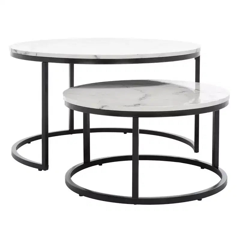 Table basse gigogne ronde Peppino 2 - Safavieh