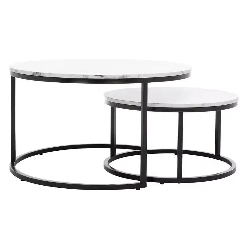 Table basse gigogne ronde Peppino 2 - Safavieh
