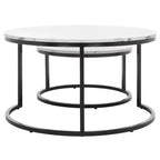 Table basse gigogne ronde Peppino 2 - Safavieh