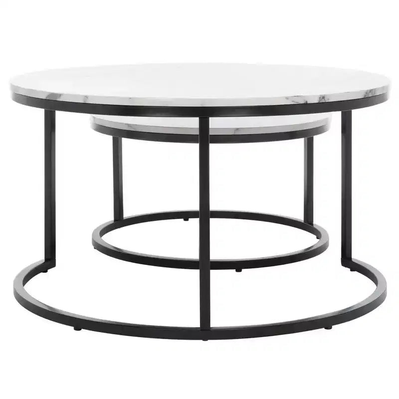 Table basse gigogne ronde Peppino 2 - Safavieh