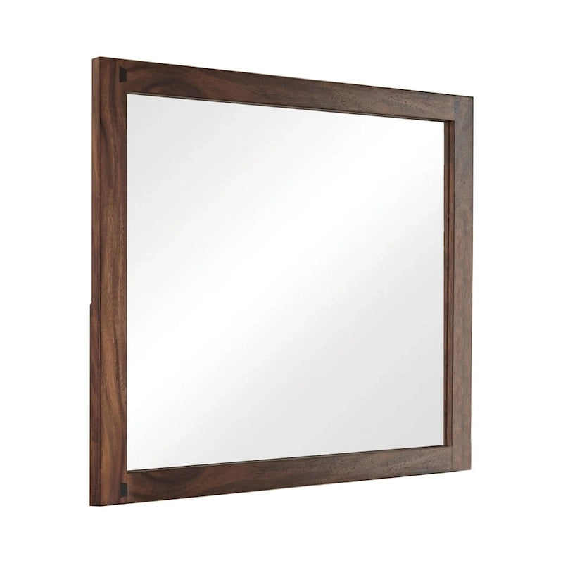 Ensemble de chambre à coucher Tolt River Smokey Walnut de 6 pièces avec rangement