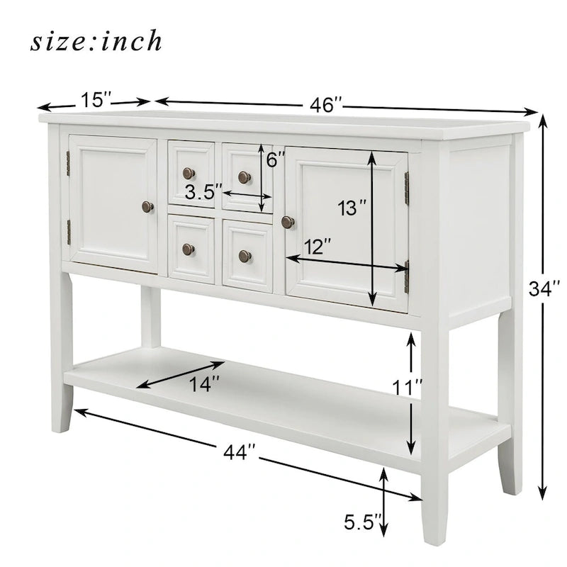 Console de salon Polten Copper Grove