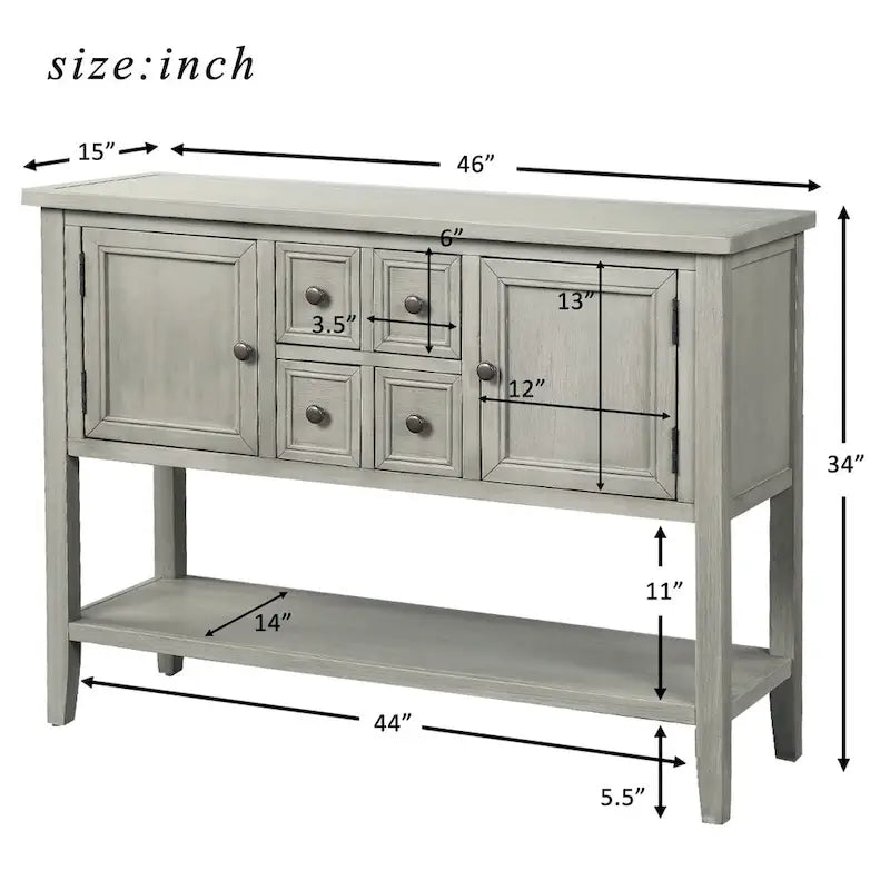 Console de salon Polten Copper Grove