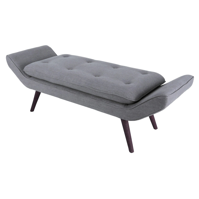 Banc capitonné en tissu Newcastle