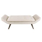 Banc capitonné en tissu Newcastle
