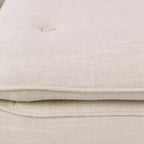 Banc capitonné en tissu Newcastle