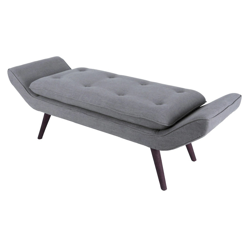 Banc capitonné en tissu Newcastle