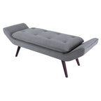 Banc capitonné en tissu Newcastle