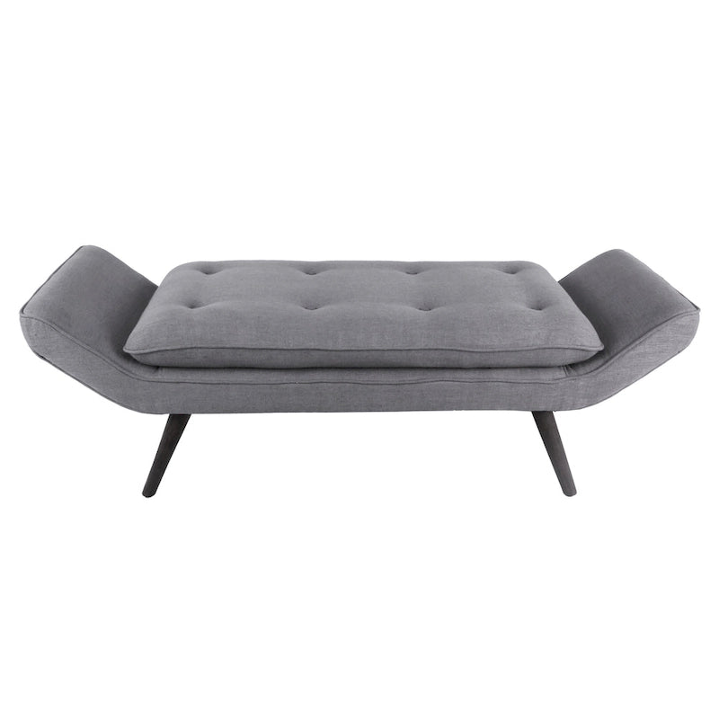 Banc capitonné en tissu Newcastle