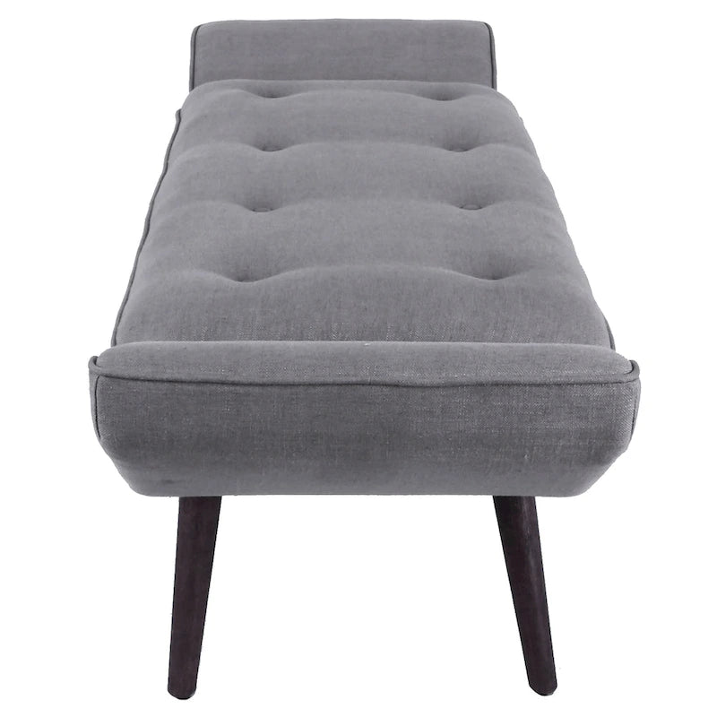 Banc capitonné en tissu Newcastle