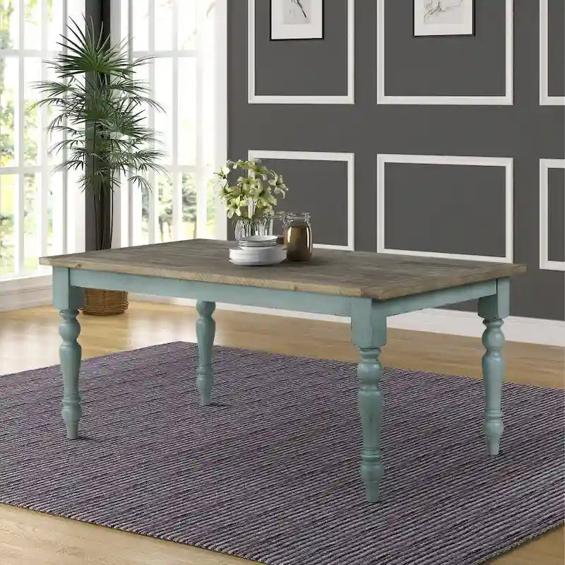 Ensemble de salle à manger 5 pièces Prato de Roundhill Furniture avec chaises à dossier croisé