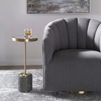 Table d'appoint miroir Laurier Uttermost