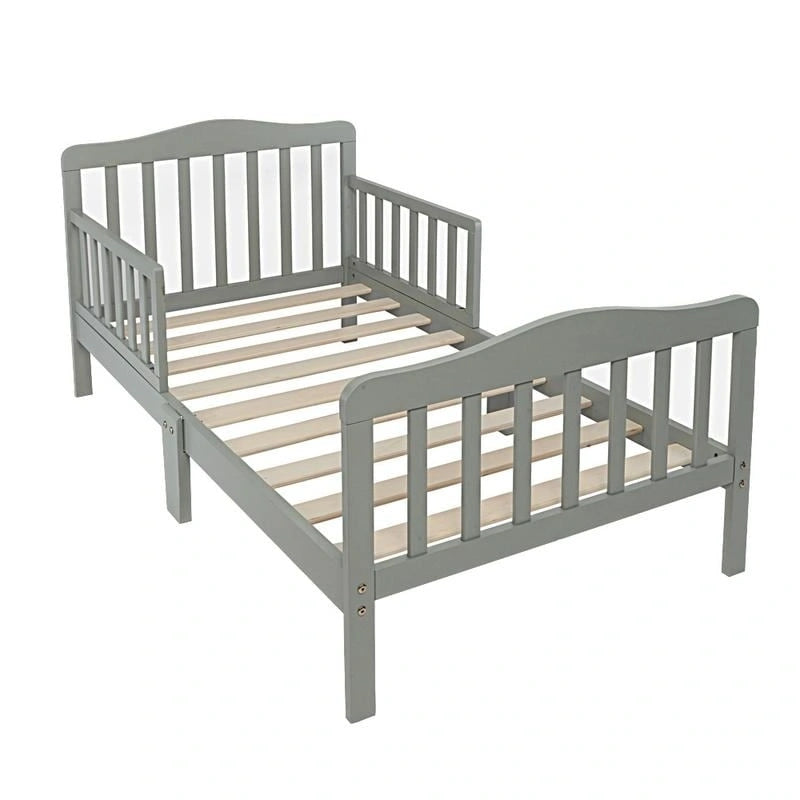 Lit en bois pour bébé et jeune enfant, meubles de chambre d'enfant