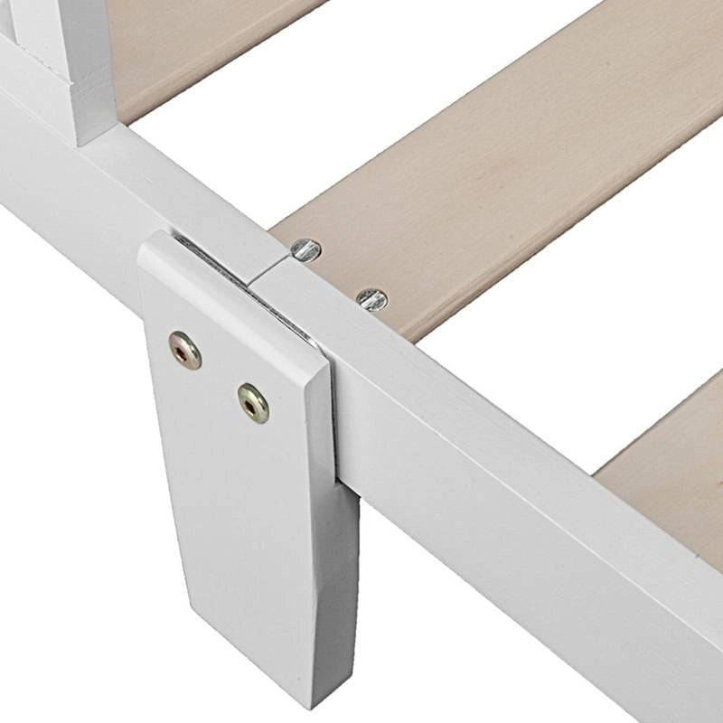 Lit en bois pour bébé et jeune enfant, meubles de chambre d'enfant