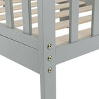 Lit en bois pour bébé et jeune enfant, meubles de chambre d'enfant