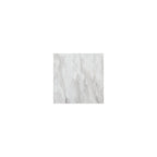 Table haute circulaire Centiar blanc/noir