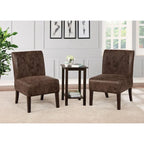 Ensemble table et chaises d'appoint 3 pièces Sebaiera Copper Grove