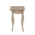 Table d'appoint inachevée en bois de Mindi avec tiroir East at Main - 26 x 18 x 26