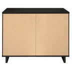 Ensemble commode et table de chevet 2 pièces Granville en bois massif moderne