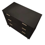 Ensemble commode et table de chevet 2 pièces Granville en bois massif moderne