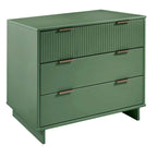Ensemble commode et table de chevet 2 pièces Granville en bois massif moderne