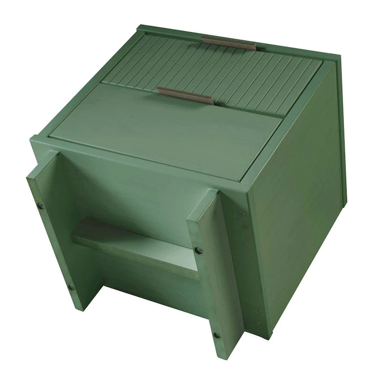 Ensemble commode et table de chevet 2 pièces Granville en bois massif moderne