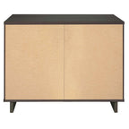 Ensemble commode et table de chevet 2 pièces Granville en bois massif moderne