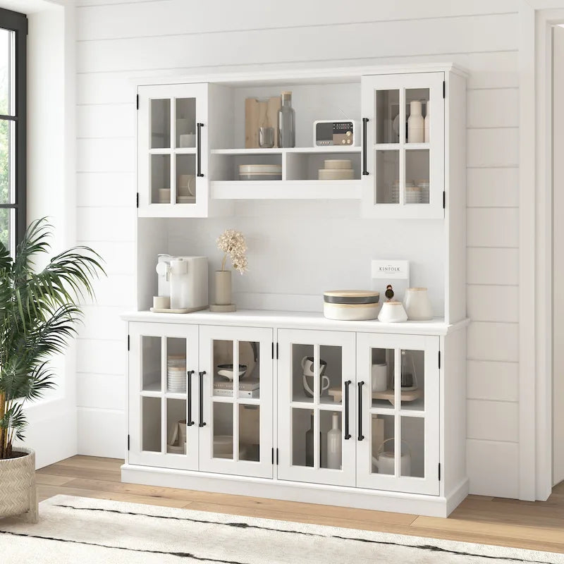 Buffet vaisselier 60W avec huche par